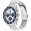 Tommy Hilfiger pánske hodinky 1792157 41mm modrý ciferník hnedá koža