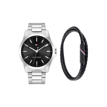 Tommy Hilfiger pánske hodinky 2770191 43 mm oceľ modrý ciferník