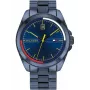Tommy Hilfiger pánske hodinky TH1791689 44 mm modrý ciferník hnedý kožený remienok