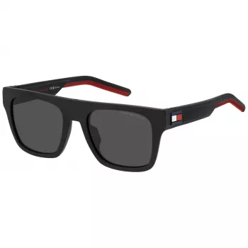 TOMMY HILFIGER TH-1976-S-BLX pánske slnečné okuliare, čierny rám, sivé šošovky, 52/19/145 mm