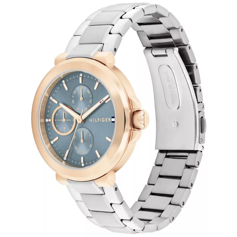 Tommy Hilfiger unisex hodinky 1782754 38 mm nerezová oceľ koža modré