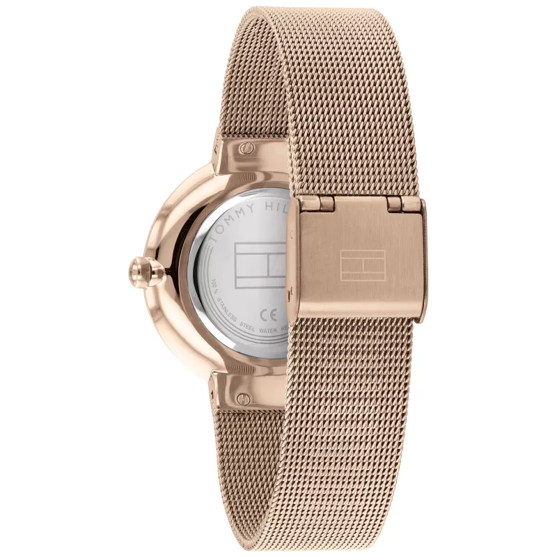 Tommy Hilfiger dámske hodinky 1782218 quartz analógové hodinky 35 mm strieborná nerezová oceľ mesh