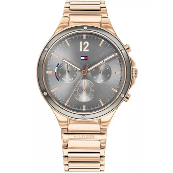 Tommy Hilfiger dámske hodinky 1782277 quartzové hodinky 38mm strieborné nerezové mesh