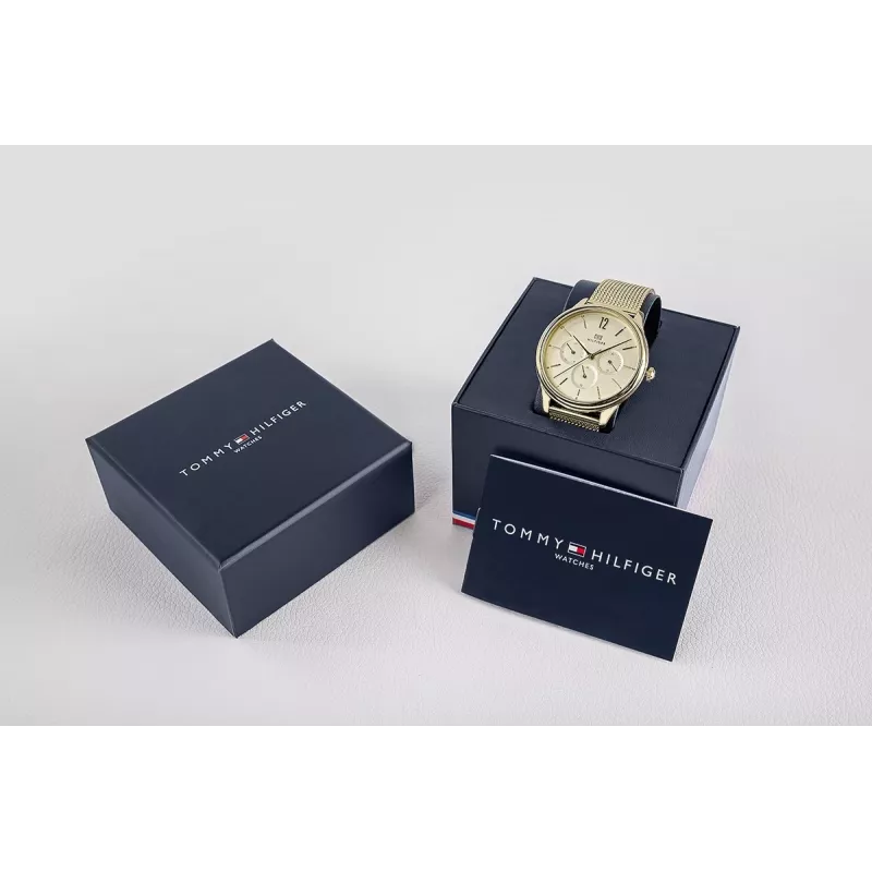 Tommy Hilfiger dámske hodinky 1782458 quartz analógové hodinky 38mm strieborná nerezová oceľ