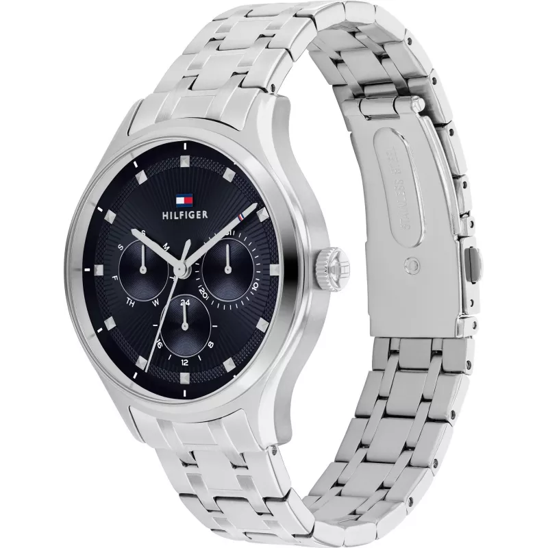 Tommy Hilfiger dámske Ari Quartz analógové hodinky 38mm strieborná nerezová oceľ 1782749