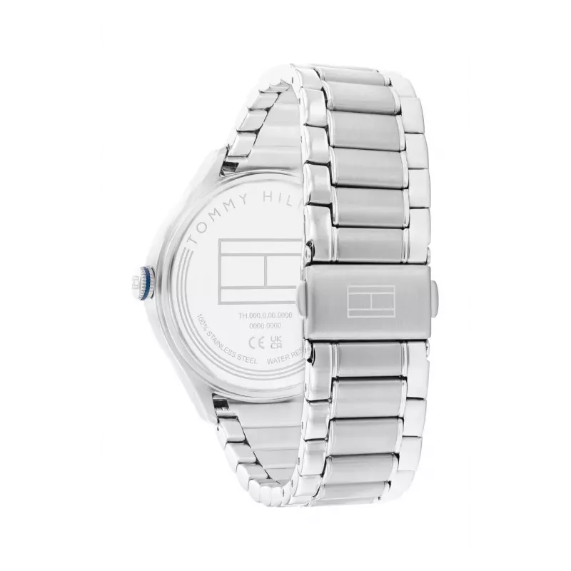 Tommy Hilfiger dámske Blake quartz analógové hodinky 40mm strieborné nerezové mesh 1782657