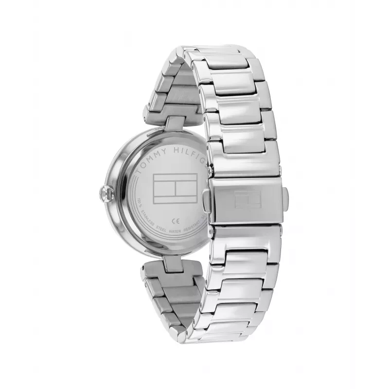Tommy Hilfiger dámske Blake quartz hodinky 32mm strieborná nerezová oceľ mesh