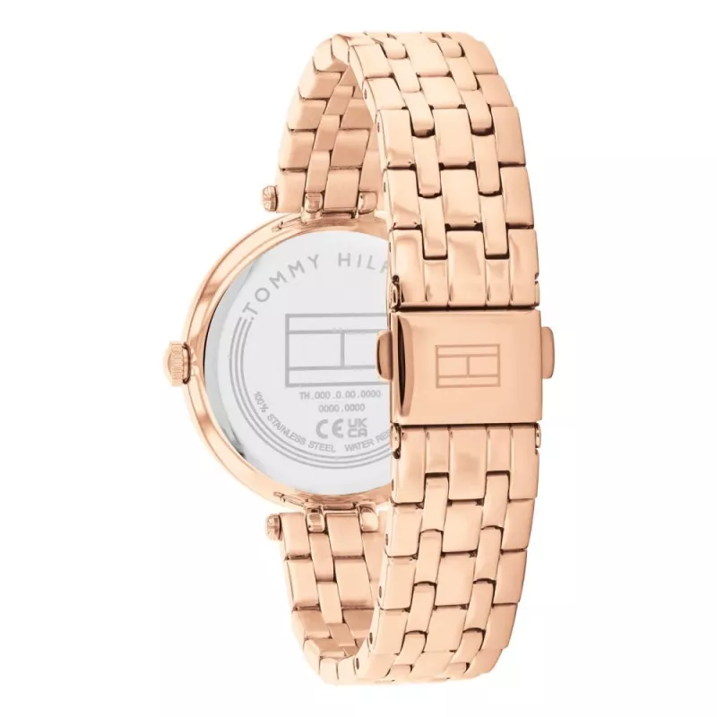 Tommy Hilfiger dámske Casey quartz analógové hodinky 1782761 33 mm strieborná ušľachtilá oceľ