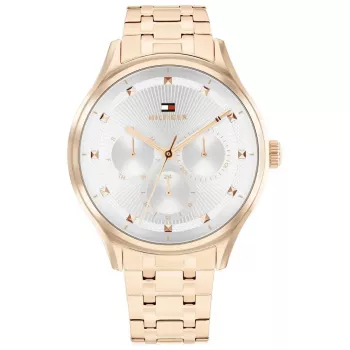 Tommy Hilfiger dámske Pippa quartzové analógové hodinky 38mm strieborná oceľ 1782752
