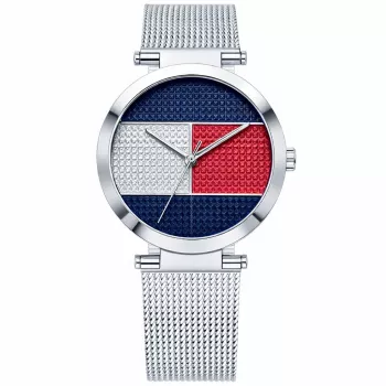 Tommy Hilfiger dámske Pippa quartzové hodinky 1781866 39mm strieborné nerezové mesh