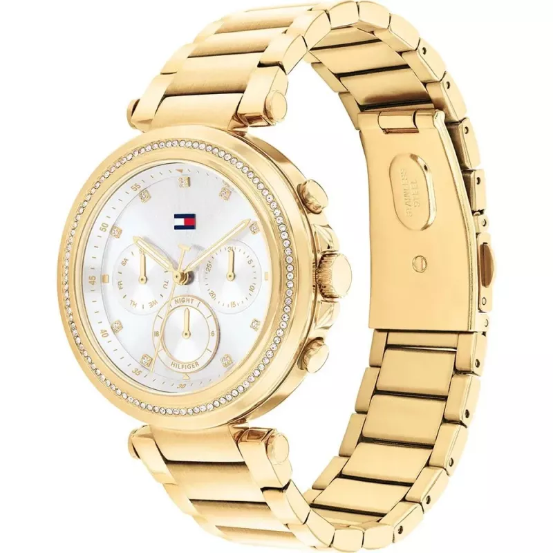 Tommy Hilfiger dámske Pippa quartzové hodinky 1782703 38mm dvojfarebná oceľ