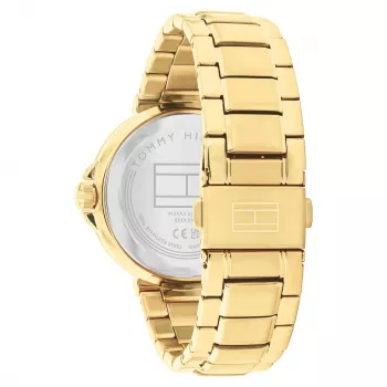 Tommy Hilfiger dámske hodinky Pippa quartz 1782755 38 mm strieborný ciferník dvojfarebná oceľ