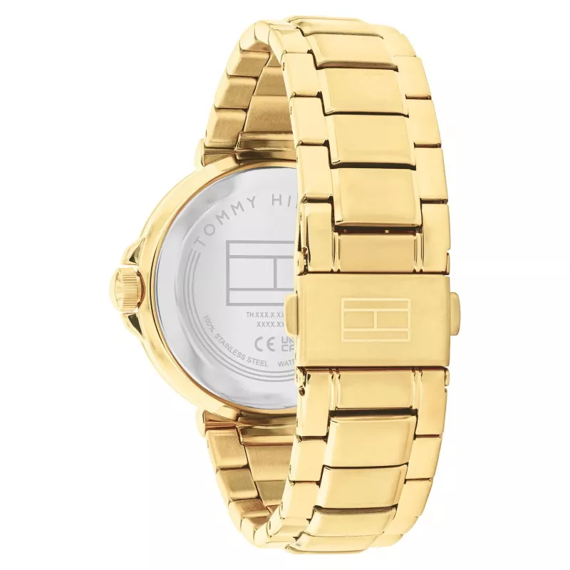 Tommy Hilfiger dámske hodinky Pippa quartz 1782755 38 mm strieborný ciferník dvojfarebná oceľ