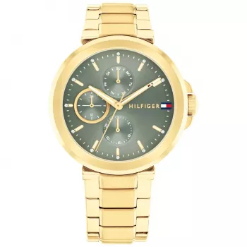 Tommy Hilfiger dámske hodinky Pippa quartz 1782755 38 mm strieborný ciferník dvojfarebná oceľ