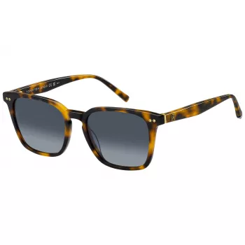 TOMMY HILFIGER dámske slnečné okuliare TH-2158-S-086 Havana hnedé hranaté acetát 52 mm