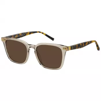 Tommy Hilfiger dámske slnečné okuliare TH-2158-S-10A čierno-sivé 52 mm