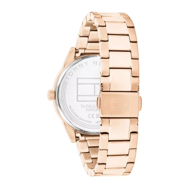 Tommy Hilfiger Dámske hodinky 1782747 38mm Strieborná Nerezová oceľ