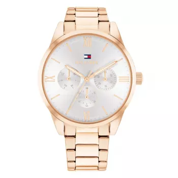 Tommy Hilfiger Dámske hodinky 1782747 38mm Strieborná Nerezová oceľ