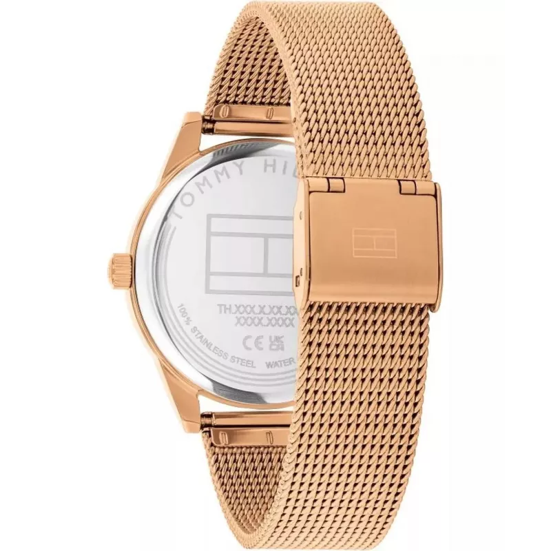 Tommy Hilfiger dámske hodinky 1782770 38 mm strieborná nerezová oceľ