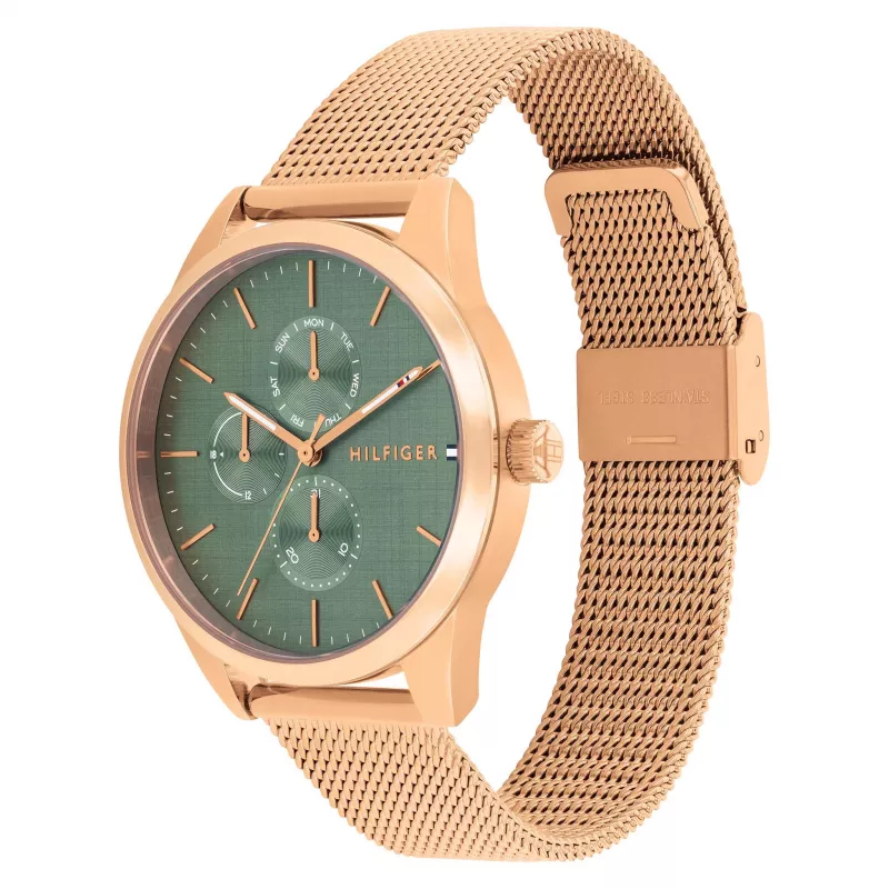 Tommy Hilfiger dámske hodinky 1782770 38 mm strieborná nerezová oceľ