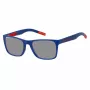 TOMMY JEANS TJ-0045-S-8RU unisex slnečné okuliare - čierna obruba, sivé sklá 52/19/140 mm