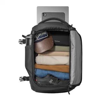 TOMTOC Navigator-T66 Liteway cestovný batoh 28L/15.6 (čierny)