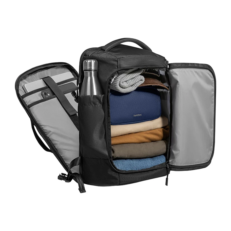 TOMTOC Navigator-T66 Liteway cestovný batoh 28L/15.6 (čierny)