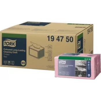 Tork 194750 ťažkotonážne čistiace utierky červená 40 listov