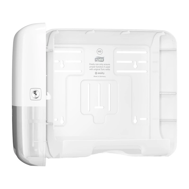 Tork H3 Mini Folded Zásobník na skladané papierové uteráky 553100, 300 uterákov, biely