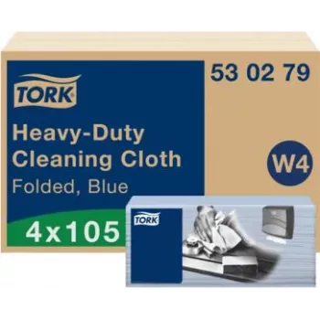 Tork netkaná utierka 35,5x41,5cm modrá 1-vrstvová 4x105 kusov (480121)