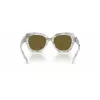 Tory Burch TY7215U 318473 dámske slnečné okuliare - Dark Havana, Brown Gradient, 51 mm