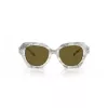 Tory Burch TY7215U 318473 dámske slnečné okuliare - Dark Havana, Brown Gradient, 51 mm