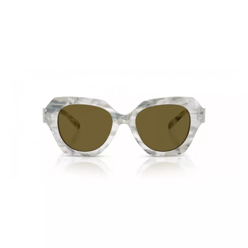 Tory Burch TY7215U 318473 dámske slnečné okuliare - Dark Havana, Brown Gradient, 51 mm