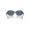 Tory Burch dámske slnečné okuliare TY7214U 317780 Dark Havana hnedé gradientové 53 mm