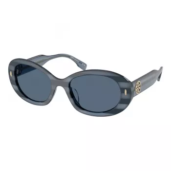 Tory Burch dámske slnečné okuliare TY7214U 317780 Dark Havana hnedé gradientové 53 mm