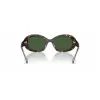 Tory Burch dámske slnečné okuliare TY7214U172871 - hranaté/motýlie, hnedé gradientové sklá, 53/19/140 mm