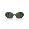 Tory Burch dámske slnečné okuliare TY7214U172871 - hranaté/motýlie, hnedé gradientové sklá, 53/19/140 mm