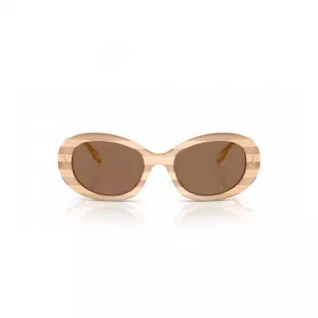 Tory Burch dámske slnečné okuliare TY7214U318173 škrupinový acetát hnedý gradient 53mm