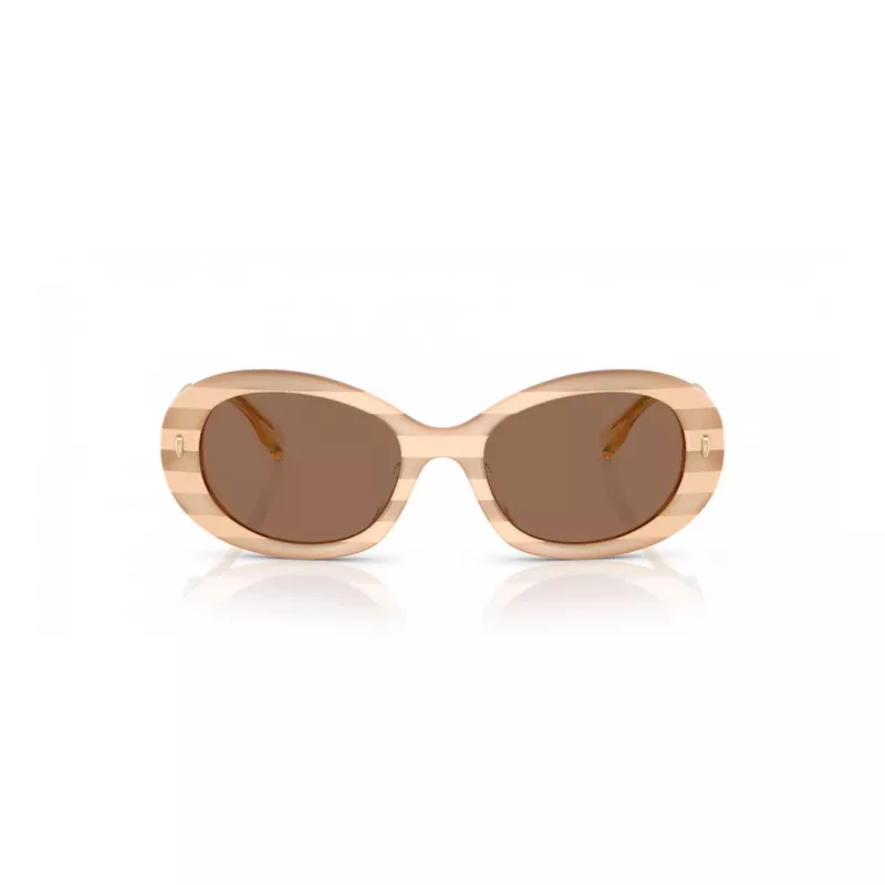 Tory Burch dámske slnečné okuliare TY7214U318173 škrupinový acetát hnedý gradient 53mm
