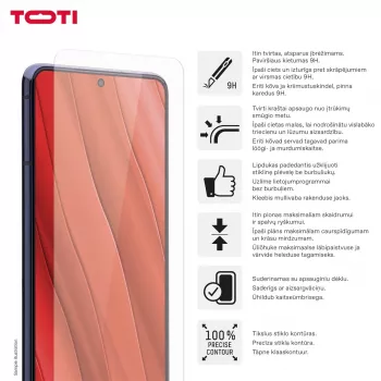 TOTI Tempered Glass 2D ochranné sklo displeja pre Samsung Galaxy A37/A57/A36/A56/S24 FE/S25 FE