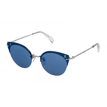 TOUS Woman STOA09-56579B slnečné okuliare Havana acetát štvorcové hnedý gradient 56mm