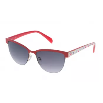 TOUS dámske slnečné okuliare STO314-570357 cat eye acetát Havana 57 mm