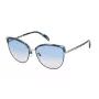 TOUS dámske slnečné okuliare STO436570SN9 Havana hnedý acetátový rám hnedé gradientové šošovky 57 mm