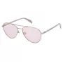 TOUS dámske slnečné okuliare STO437-560E59 Havana acetát hranatý rám gradientové sklo hnedé 56 mm