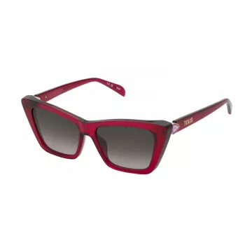 TOUS dámske slnečné okuliare STOB82S540AFD hnedá havana acetátový rám hnedé prechodové sklá 54/15/135 mm