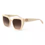 TOUS dámske slnečné okuliare STOC43-5409X7 Havana hnedý acetát Butterfly Square 54 mm