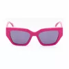 TOUS dámske slnečné okuliare STOC24-5309M3 čierny acetát hranaté gradient sivé sklo 53mm