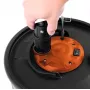 TOYA 72928 Vysávač popola 1200 W 20 L nerez