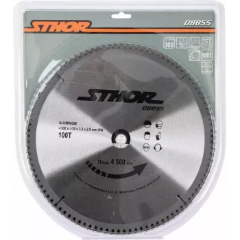 TOYA STHOR 300 mm TCT kotúč píly na hliník a neželezné kovy, 100 zubov, 30 mm otvor