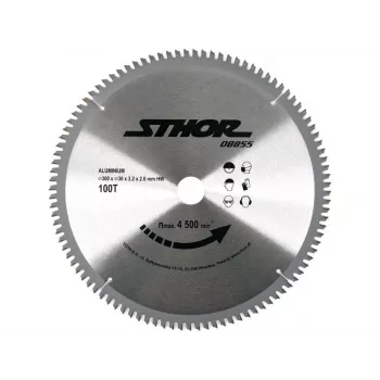 TOYA STHOR 300 mm TCT kotúč píly na hliník a neželezné kovy, 100 zubov, 30 mm otvor